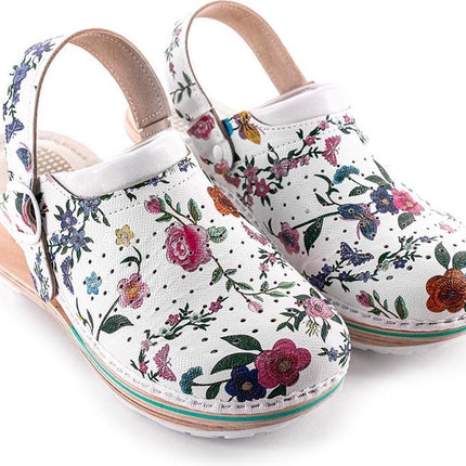 Stylische Damen-Clogs – als Arbeitsschuhe geeignet &amp; schönes Design – gefedert