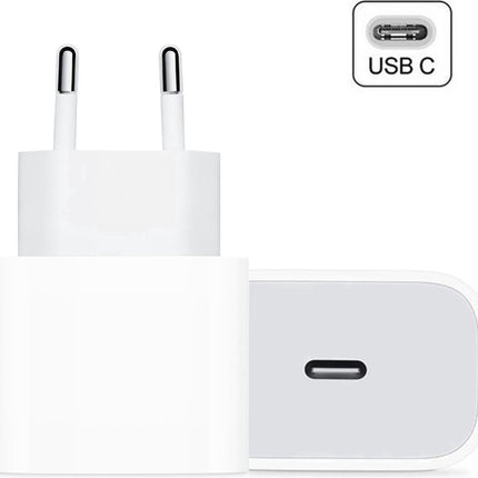 Schnellladegerät USB-C | Netzteil | Weiß 