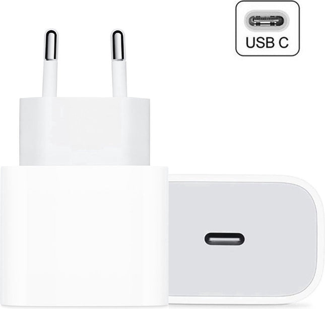 Schnellladegerät USB-C | Netzteil | Weiß 