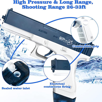 Elektrisch Waterpistool - Automatisch - 495ml - 10m Bereik - Voor Jong en Oud