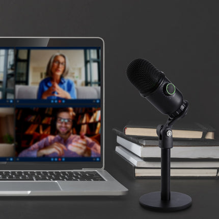 Microfoon inclusief Standaard – Voor Meetings, Gaming, Streaming en Opname - Geschikt voor Windows, Mac OS X & Linux