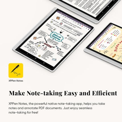 XPPen Magic Note Pad 10,95" E-Paper E-Reader + Stylus Pen - 128GB Android 14