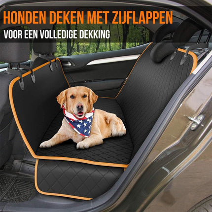 Auto Beschermhoes Premium - Hondendeken – Verstevigd, Waterdicht en Ruim – 160x135