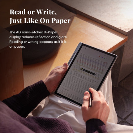 XPPen Magic Note Pad 10,95" E-Paper E-Reader + Stylus Pen - 128GB Android 14