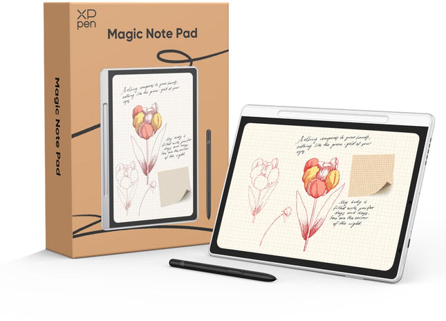 XPPen Magic Note Pad 10,95" E-Paper E-Reader + Stylus Pen - 128GB Android 14