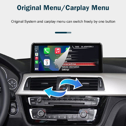 Autoradio und Multimedia-Bildschirm – CarPlay – passend für BMW 1/2 Serie (2004–2016).