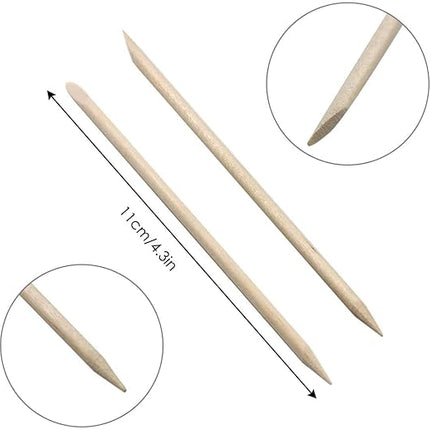 Houten Nagelriemstokjes – 300 stuks - Verzorging - Manicure