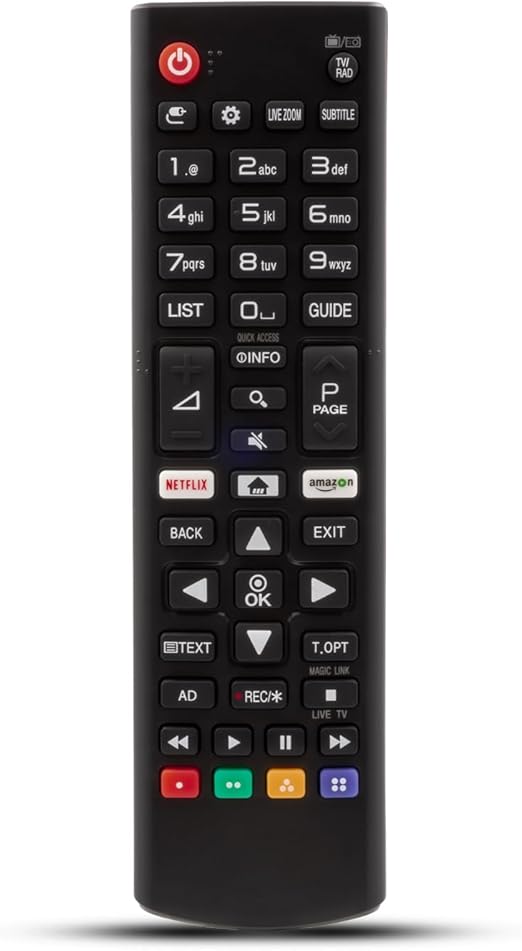 LG AKB75095308 Afstandsbediening – Universele Vervanging Smart TV