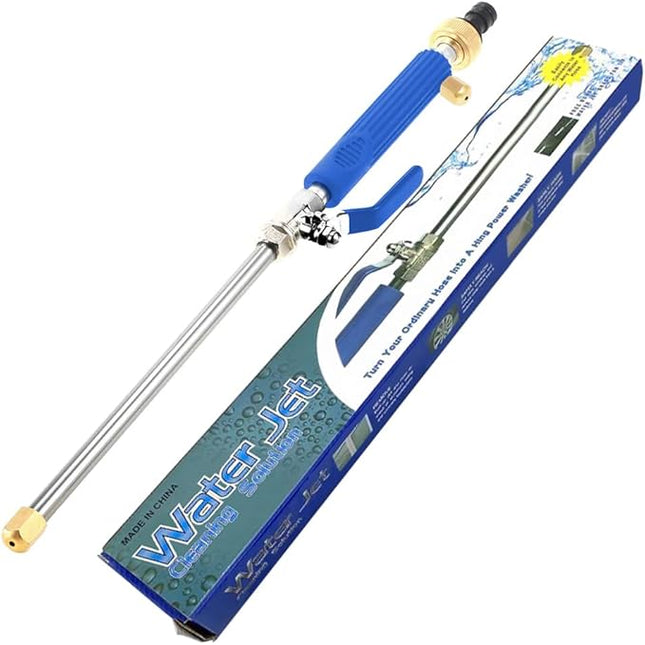 Hydro Jet Hogedruk Waterpistool – Sproeilans voor Tuinslang - Metalen Power Washer