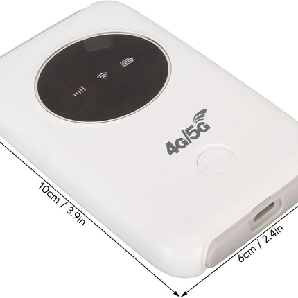 5G LTE Draagbare WiFi Modem – 300 Mbps – 3200 mAh – Simlockvrij