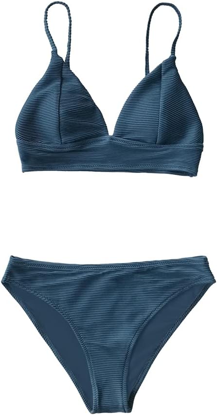 Elegantes dreieckiges Bikini-Set für Damen – Größe L, bequem und stilvoll 