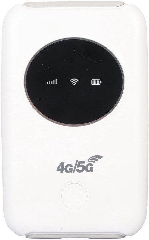 5G LTE Draagbare WiFi Modem – 300 Mbps – 3200 mAh – Simlockvrij