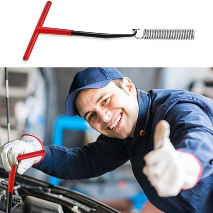 T-Handle Veerhaakje voor Verwijderen Veren - Trampolines – Motoren en meer.