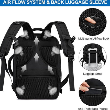 Rucksack Multifunktional – 40 x 20 x 25 cm – Laptop – Reisen – Handgepäck