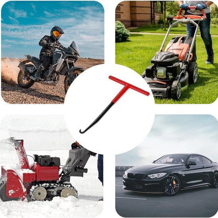 T-Handle Veerhaakje voor Verwijderen Veren - Trampolines – Motoren en meer.