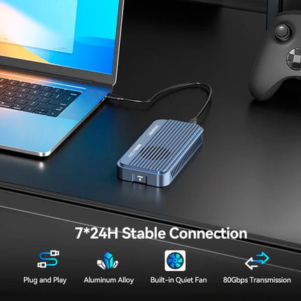 Externe M.2 NVMe SSD Enclosure - TB501Pro - 80Gbps - Thunderbolt 5