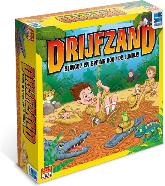 Brettspiel Quicksand – Spannendes Abenteuer für die ganze Familie – Ab 6 Jahren