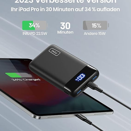 Powerbank 20000 mAh – Leistungsstarker externer USB-C-Akku mit intelligenten Funktionen