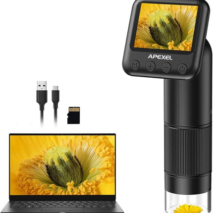 Digitale Microscoop - Foto en Video Functie - 400-800x – Draagbaar en eenvoudig in gebruik
