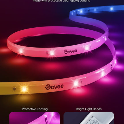 RGBIC LED Strip Light| 5m | Alexa en Google Assistant Compatibel | Music Sync