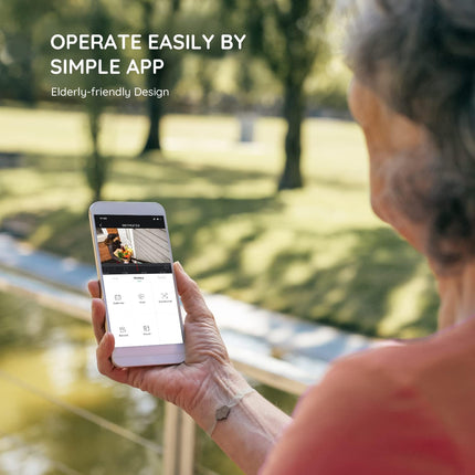Drahtlose 2K-Überwachungskamera für den Außenbereich mit KI-Erkennung – mit App – WLAN – Nachtsicht