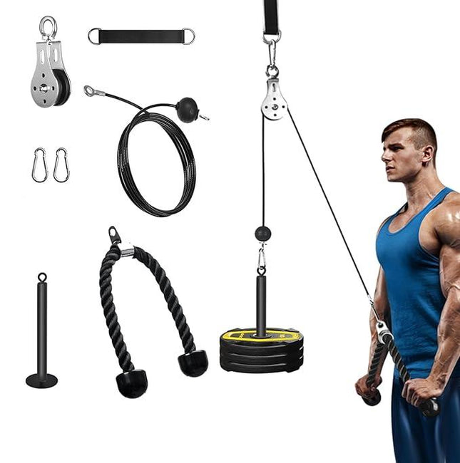 Home Gym Set - Fitness - Veelzijdig Katrol Systeem - DIY