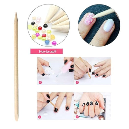 Houten Nagelriemstokjes – 300 stuks - Verzorging - Manicure