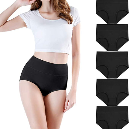 Hooggetailleerde Dames Slips | 5-Delige Set | M