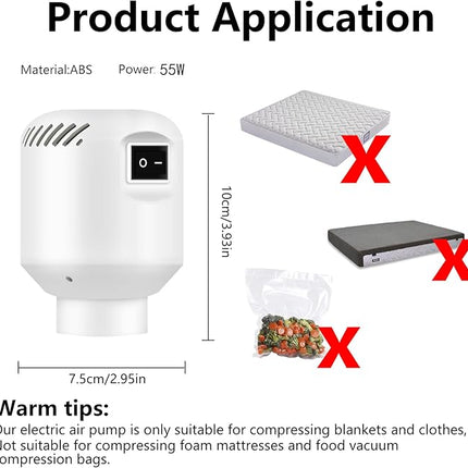 Elektrische vacuümpomp 220V – compact, krachtig en eenvoudig in gebruik