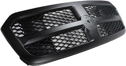 Grill Geschikt voor Dodge RAM 1500 2014-2017 - Glanzend Zwart, ABS