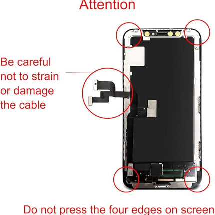iPhone X Scherm Display en Reparatiekit - 5.8" Touch Screen - Inclusief Gereedschap