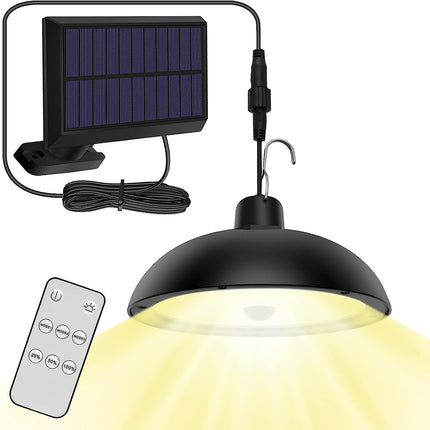 Industriële Tuinlamp - Solar - Afstandbediening - 4 Modi - Waterdicht