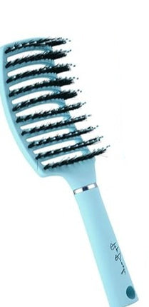 Magic Brush 2er-Set – Pastellblau – Anti-Bruch und schmerzloses Entwirren für alle Haartypen