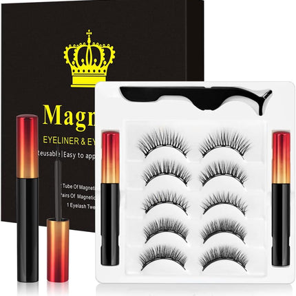 Luxe Magnetische Wimperset met Premium Eyeliner