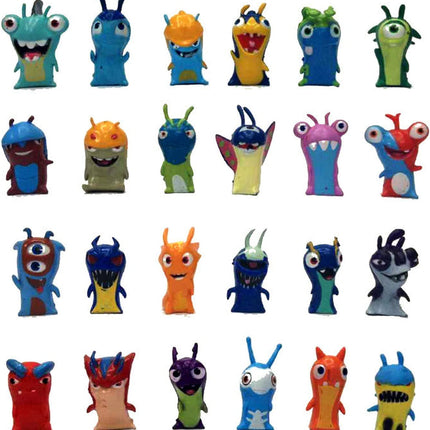 Slugterra Kuchenfiguren, Minifiguren-Set, Kuchen-Geburtstagsparty, Kuchendekorationszubehör, Kuchenfiguren, Cupcake-Figuren, Dekoration für Kindergeburtstag, Partyzubehör, Dekorationen