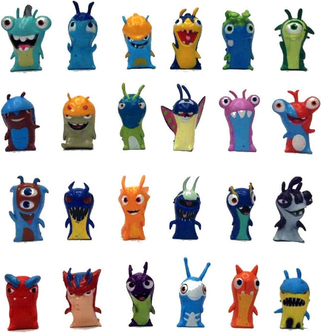 Slugterra Cake Figures Minifigure Set Cake Birthday Party Cake Decorating Supplies, Cake Figures, Cupcake Figures Decoration Kids Birthday Party Supplies Decorations