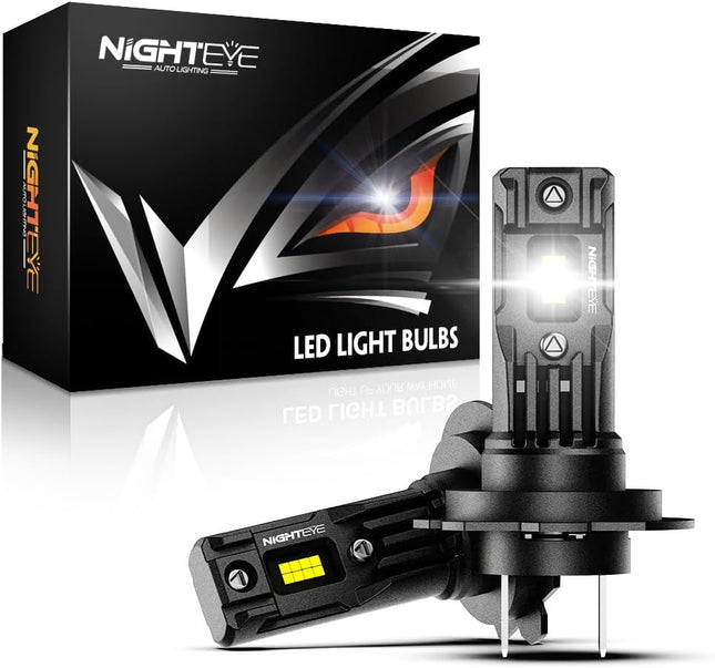 LED Auto Koplampen Set - H7 – Superhelder - 6500K wit –  Plug and Play