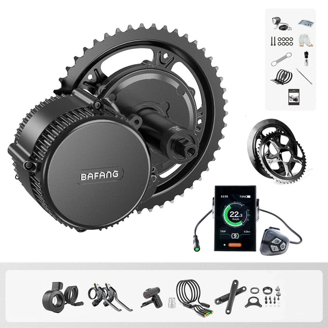 Umrüstsatz für Elektrofahrräder – 42T-Ritzel und C18-Display