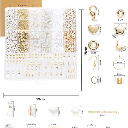 DIY Set Natuurstenen Kralen – 335 Stuks – Voor Sieraden - Roze