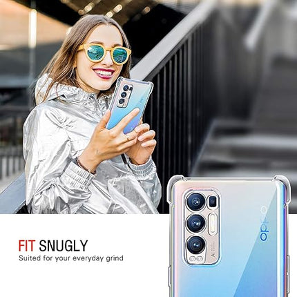 Transparant Hoesje geschikt voor Oppo Find X3 Neo / Reno5 Pro Plus 5G