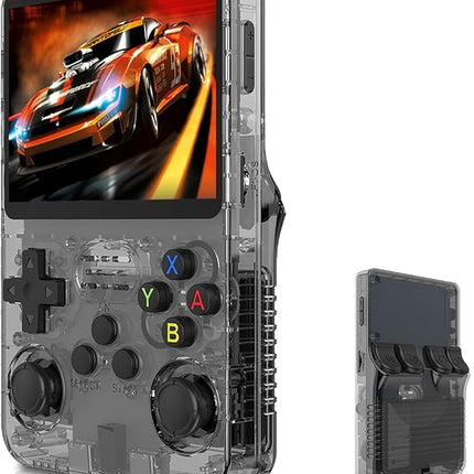 Gameconsole – R36S Handheld - 3.5" IPS, 64GB, 3500mAh, Dual OS