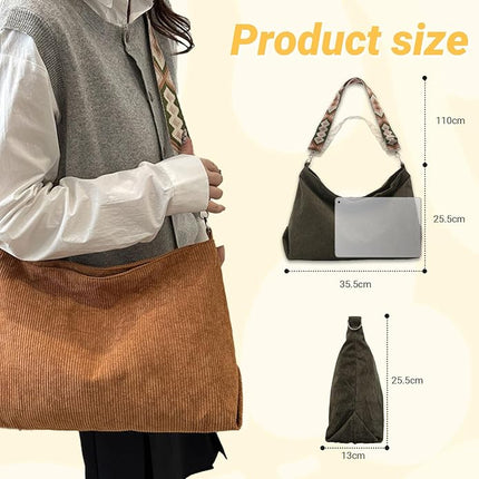 Schoudertas Dames – Grote Capaciteit en Verstelbare Riem