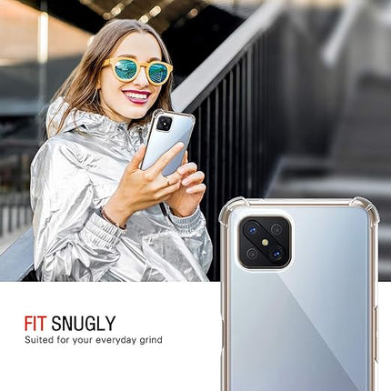 Transparant Hoesje geschikt voor Oppo Reno4 Z 5G – Slank en Krasbestendig