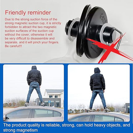 Universele Magnetische Dakdrager 113 cm – Verstelbaar en Extra Sterk