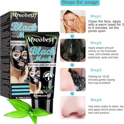 Peel-Off Blackhead Mask - 100ml – Diepe Reiniging en Acne Verwijdering