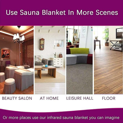 Saunadecke – Infrarot – Heimsauna – Entgiftung und Gewichtsverlust – Lila