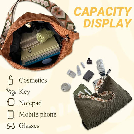 Schoudertas Dames – Grote Capaciteit en Verstelbare Riem