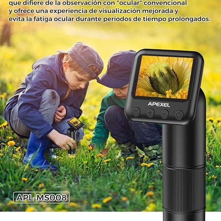 Digitale Microscoop - Foto en Video Functie - 400-800x – Draagbaar en eenvoudig in gebruik