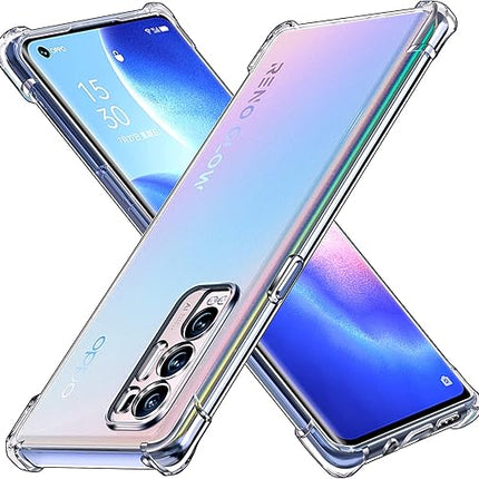 Transparant Hoesje geschikt voor Oppo Find X3 Neo / Reno5 Pro Plus 5G