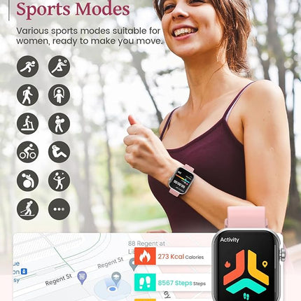 Smartwatch - G39 Pro - Stijlvol - Dames – Inclusief 3 bandjes